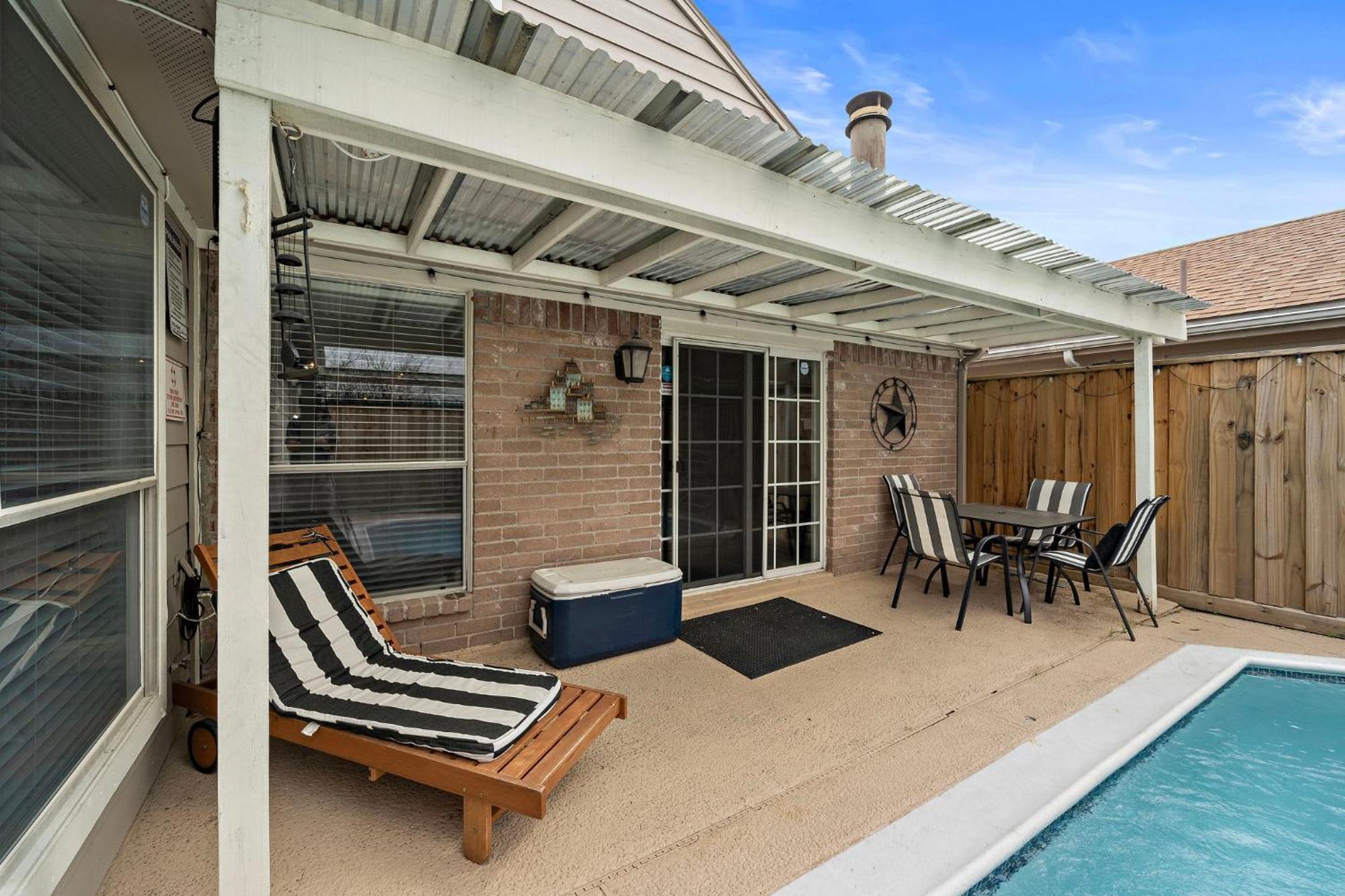 Villa Houston Pool Getaway Games Parking Wifi Pet Extérieur photo